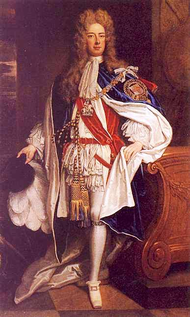 John Churchill Ier Duc de Marlborough dans sa tenue de l'Ordre de la Jarretière